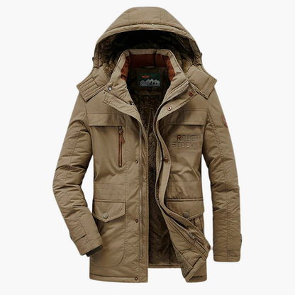 Veste d'hiver longue homme | Polaire
