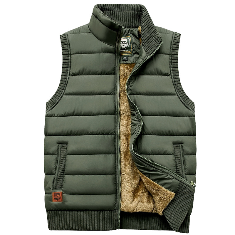 Herren Fleece Weste | Kurz