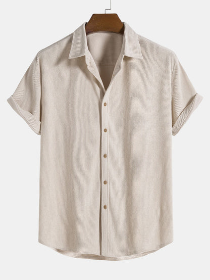 Completo estivo da uomo camicia e pantaloncini | Set in due pezzi