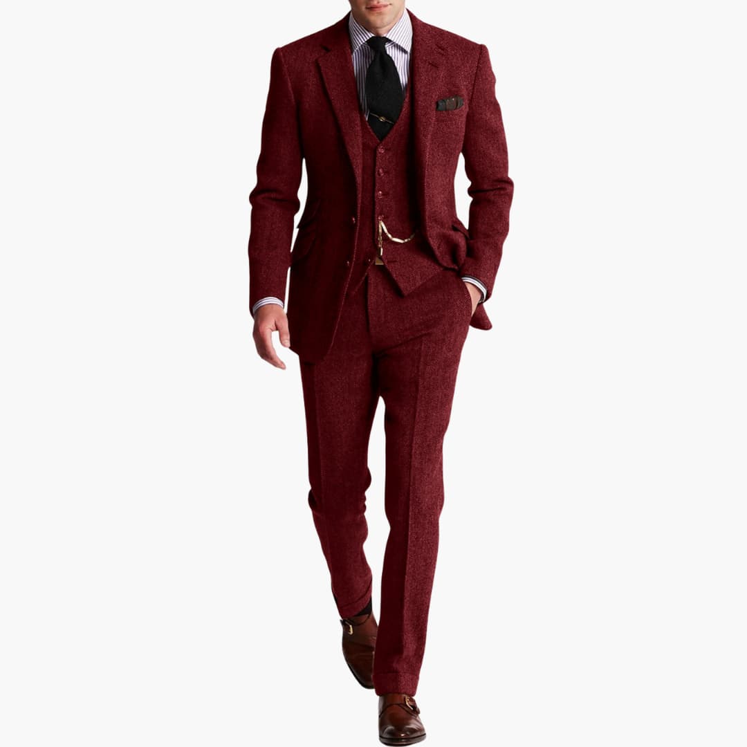 Costume classique pour homme | Avec gilet