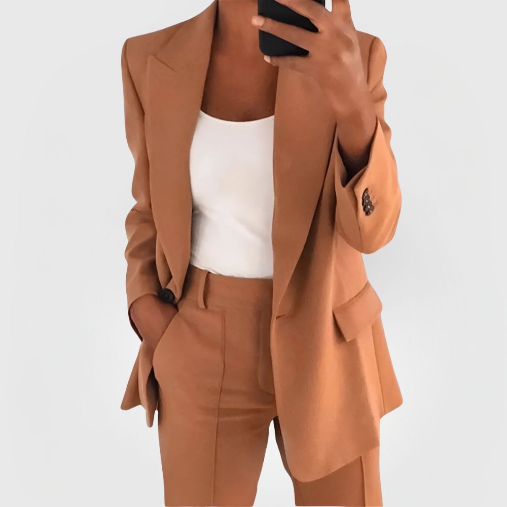 Costume élégant pour femme | Pantalon et blazer