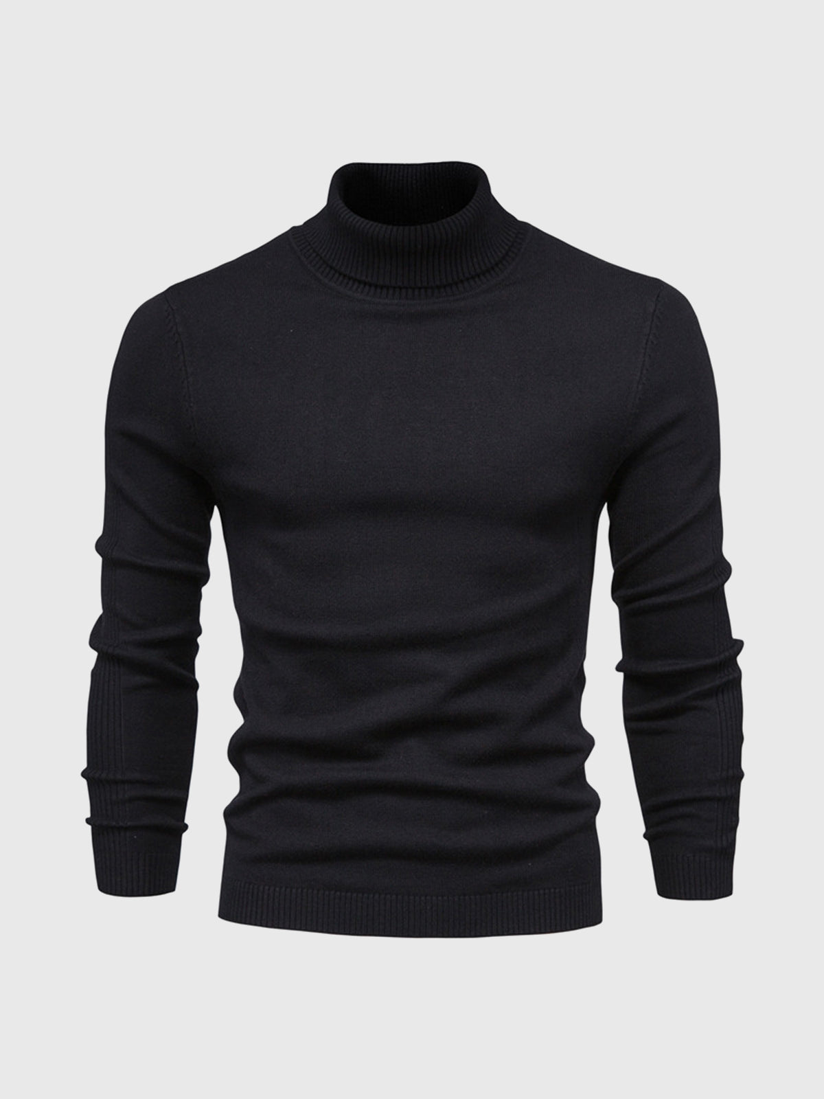 Homme Pull col roulé court | Lavable