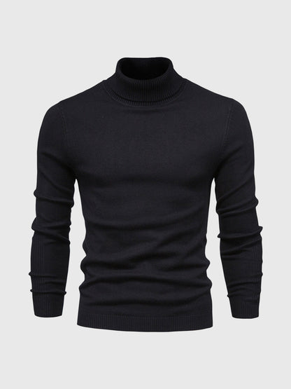 Homme Pull col roulé court | Lavable