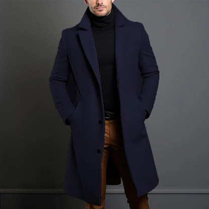 Homme Manteau long élégant | Hiver