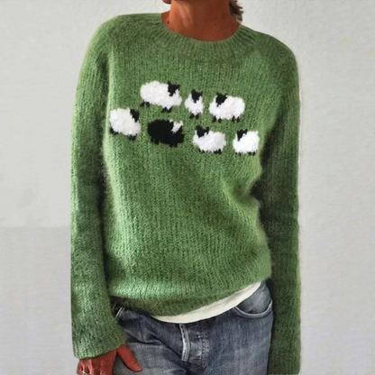 Pull en grosse maille femme | Court