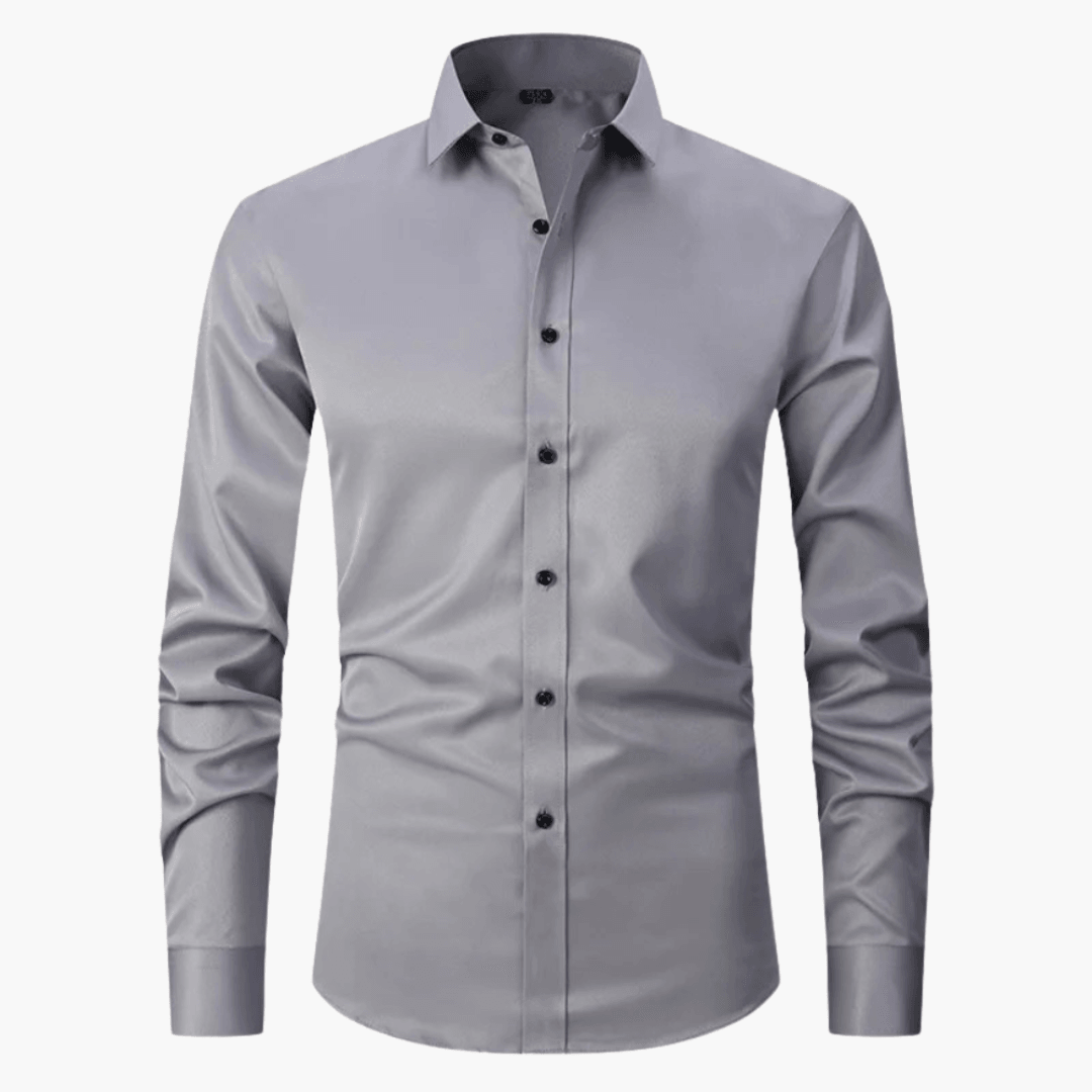 Camisa ajustada para hombre | Manga larga