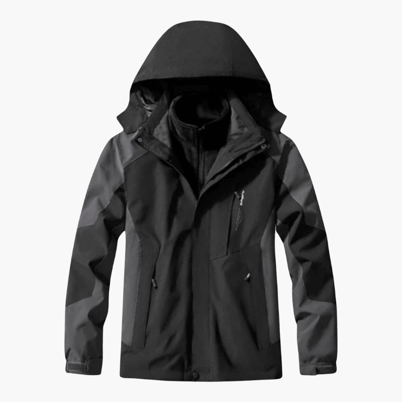 Veste d'hiver de randonnée homme | Longue