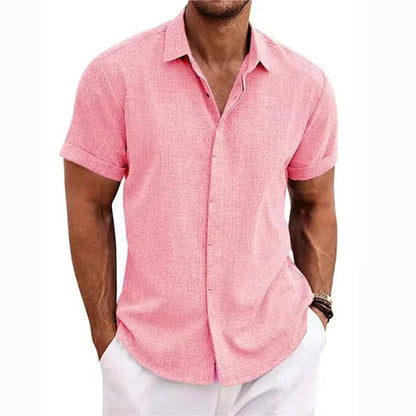 Polo de plage manches courtes homme | Boutonné
