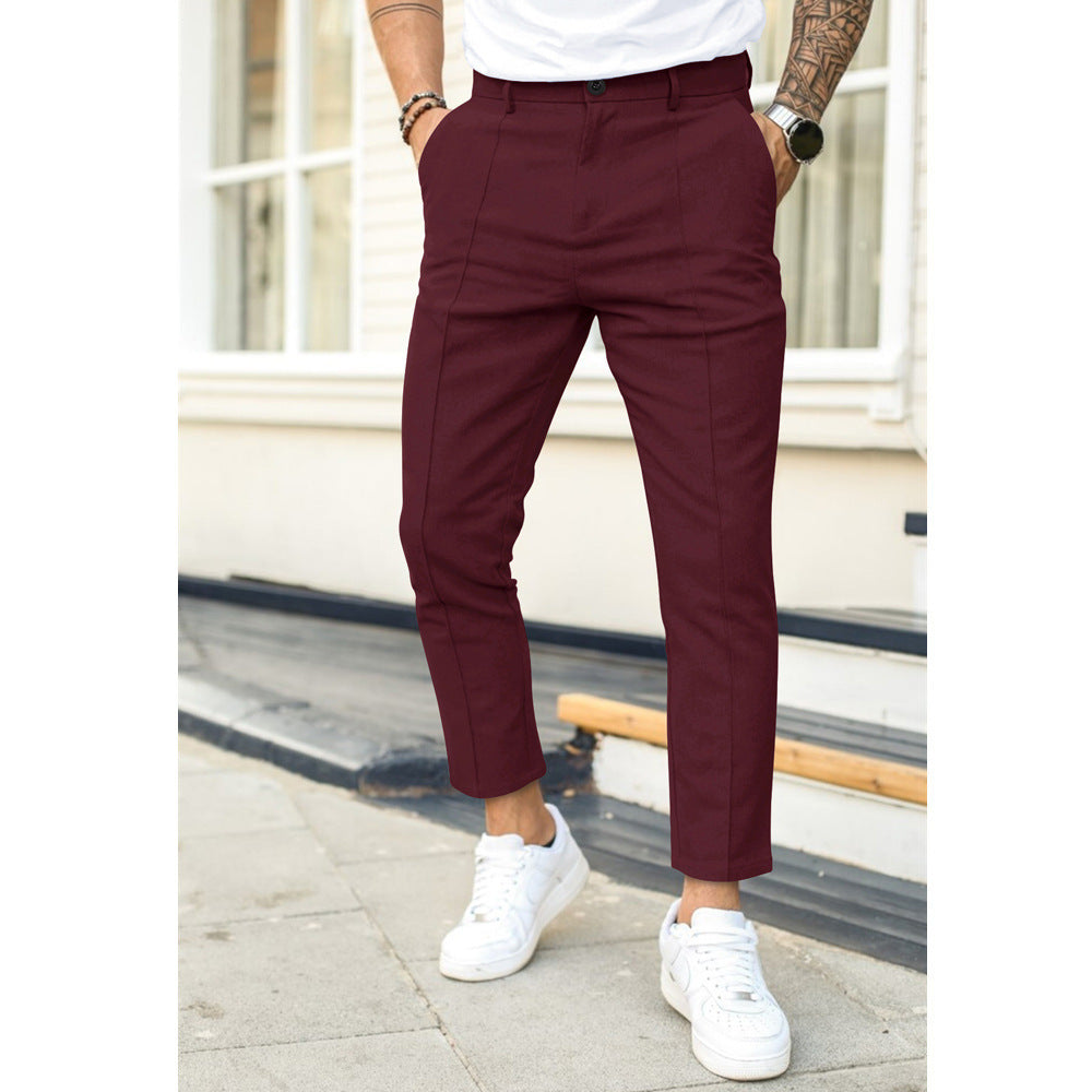 Pantalon élégant slim fit pour homme