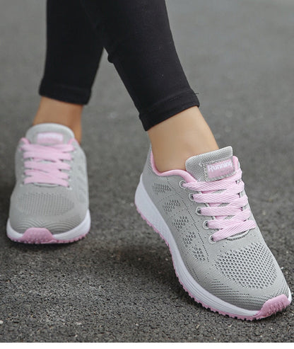 Baskets de course sportives pour femme | Lacets