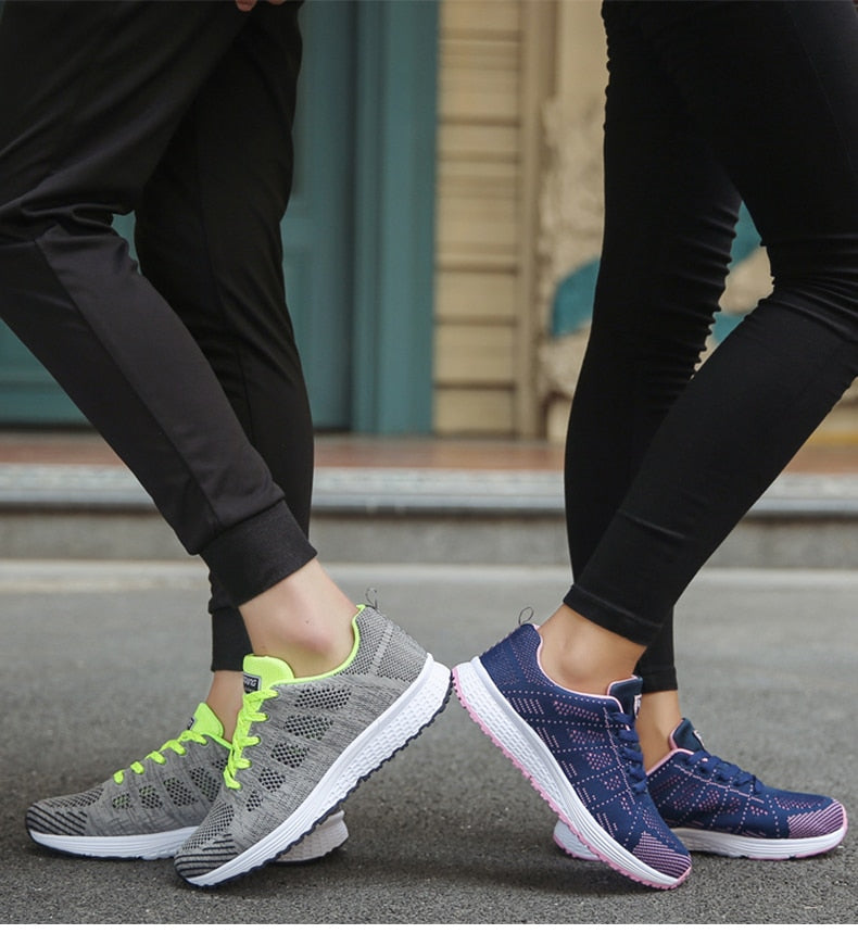 Zapatillas cómodas para correr para mujer | Ligeras