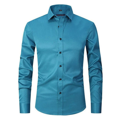 Chemise stretch pour homme | Manches longues
