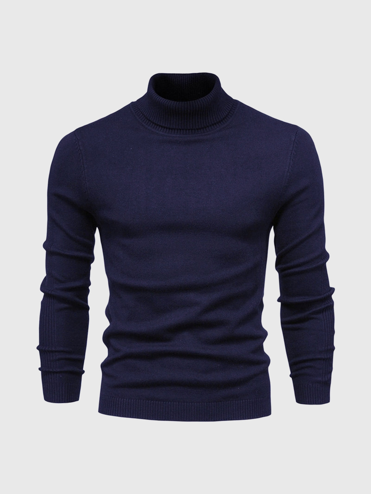 Homme Pull col roulé court | Lavable