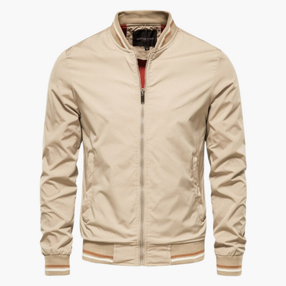 Chaqueta bomber de invierno para hombre | Con cremallera
