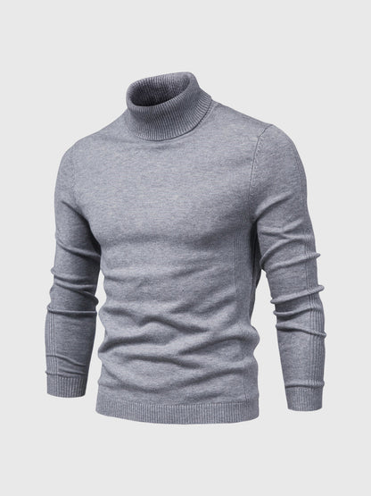 Homme Pull col roulé court | Lavable