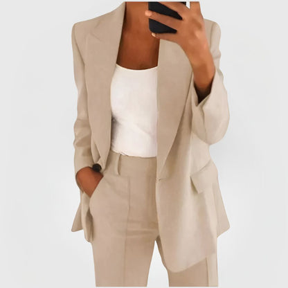 Costume élégant pour femme | Pantalon et blazer