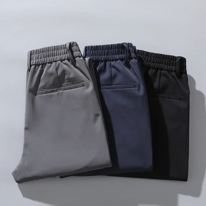 Pantalon chino homme business décontracté | Coupe slim