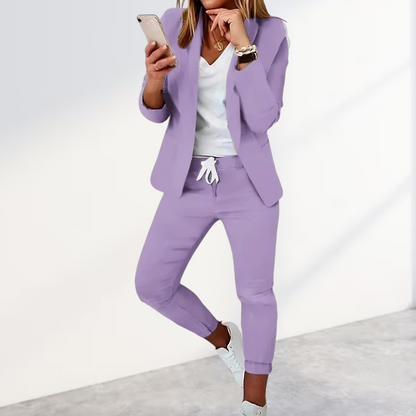 Damen Lässig Büro Anzug | Blazer und Hose