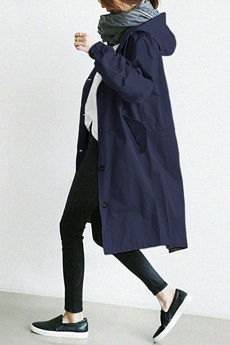 Veste d'hiver longue imperméable pour femme | Légère