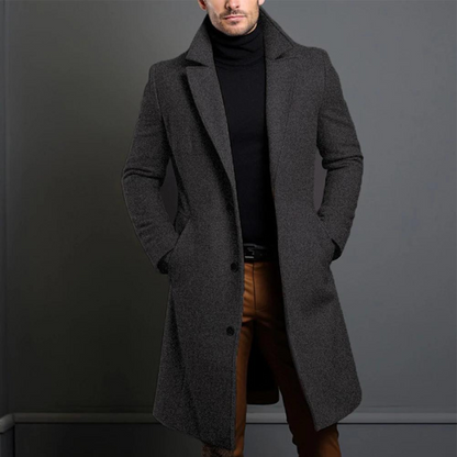 Homme Manteau long élégant | Hiver