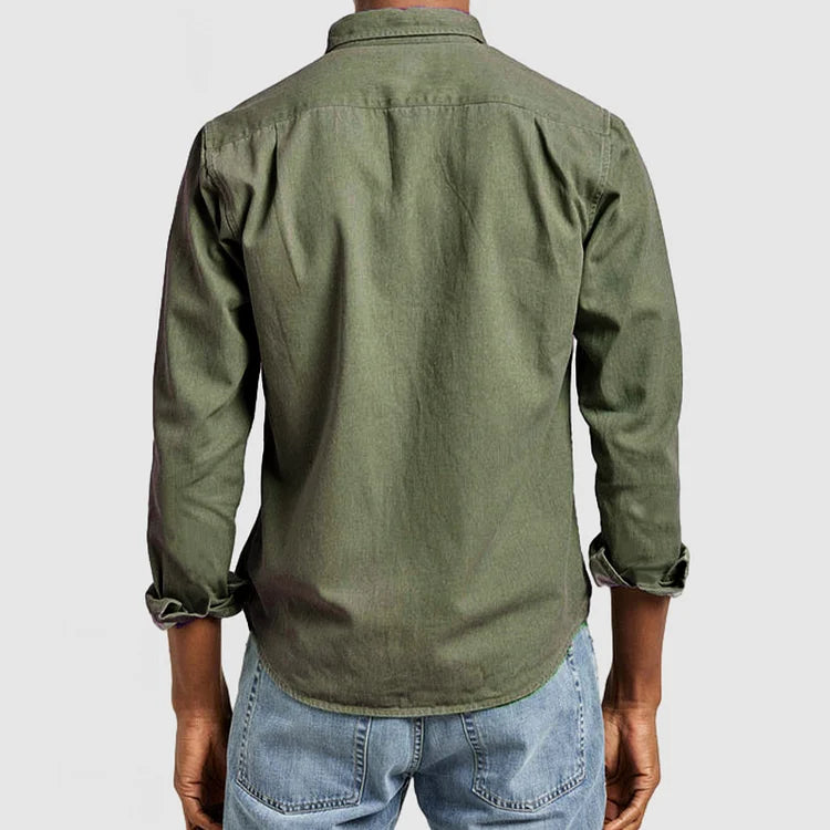 Chemise décontractée homme | Manches longues