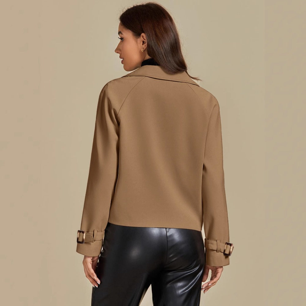 Veste courte femme à double boutonnage – Giovanna