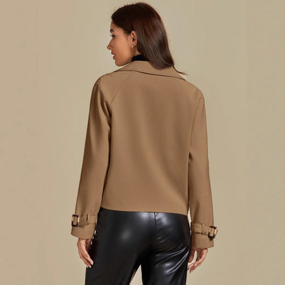 Veste courte femme à double boutonnage – Giovanna