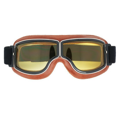 Lunettes de moto vintage polarisées pour homme