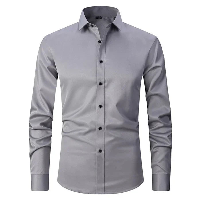 Chemise business décontractée homme | Manches longues