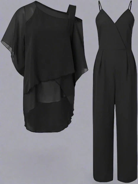 Mode festive en chiffon pour femme | Élégante