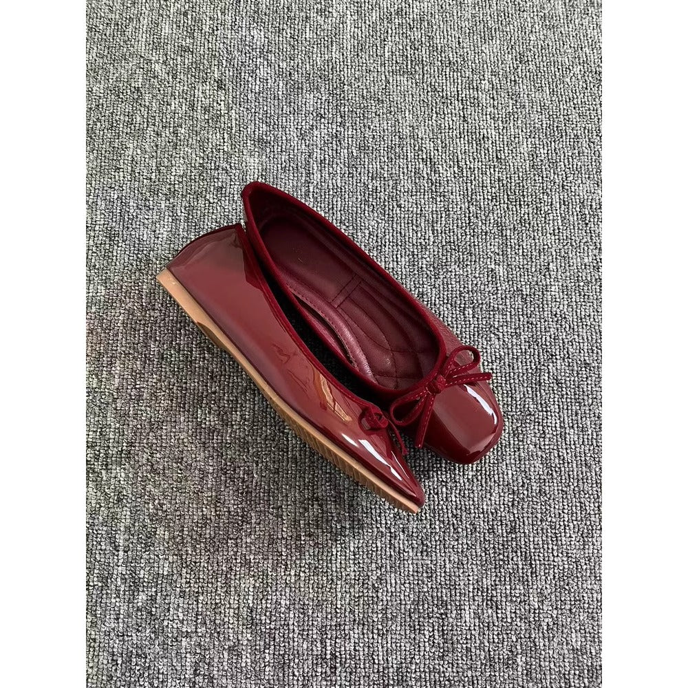 Ballerine in pelle verniciata da donna - Eva