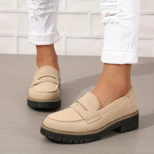Mocassins plateforme femme | Enfilage facile