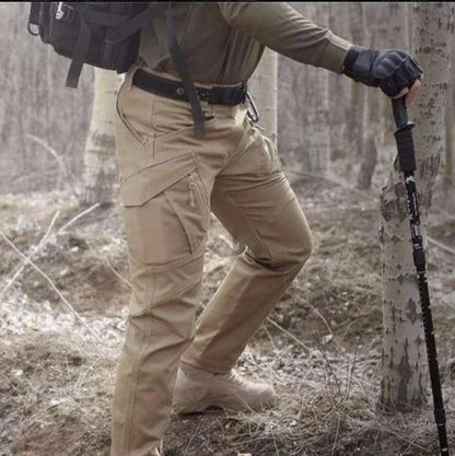 Pantalon cargo extensible homme | Long