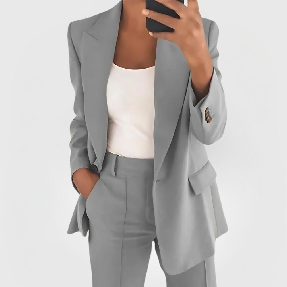 Costume élégant pour femme | Pantalon et blazer