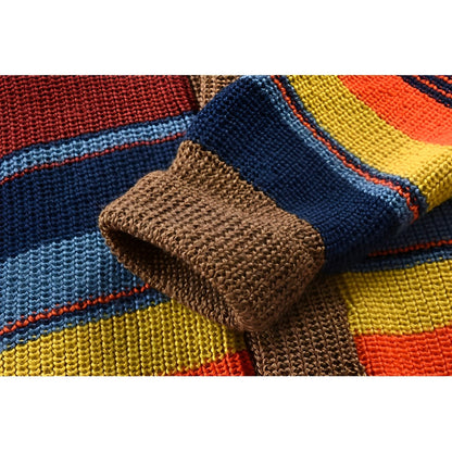 Herren Retro Cardigan | Strick