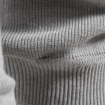 Pull en maille douce homme | Fermeture éclair