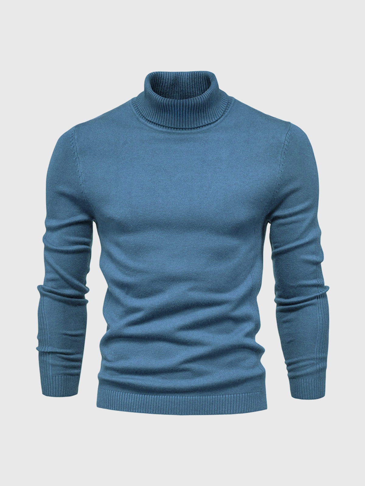Homme Pull col roulé court | Lavable