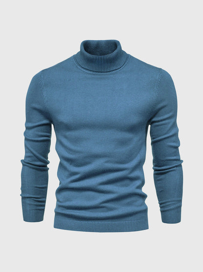 Homme Pull col roulé court | Lavable