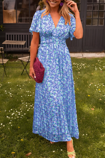 Women's Floral Print Summer Dress | Maxi
