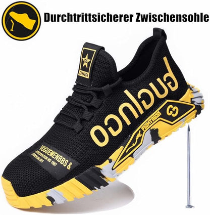 Zapatillas de seguridad cómodas para hombre | Ligeras
