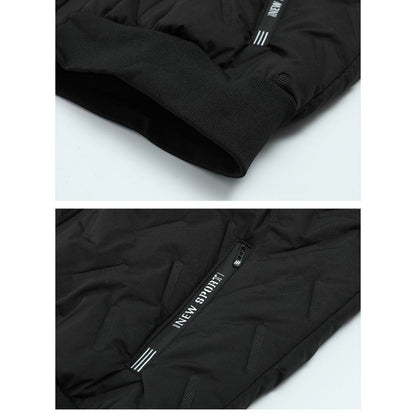 Giacca invernale con fodera in pile e zip da uomo – Olivier