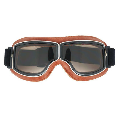 Lunettes de moto vintage polarisées pour homme