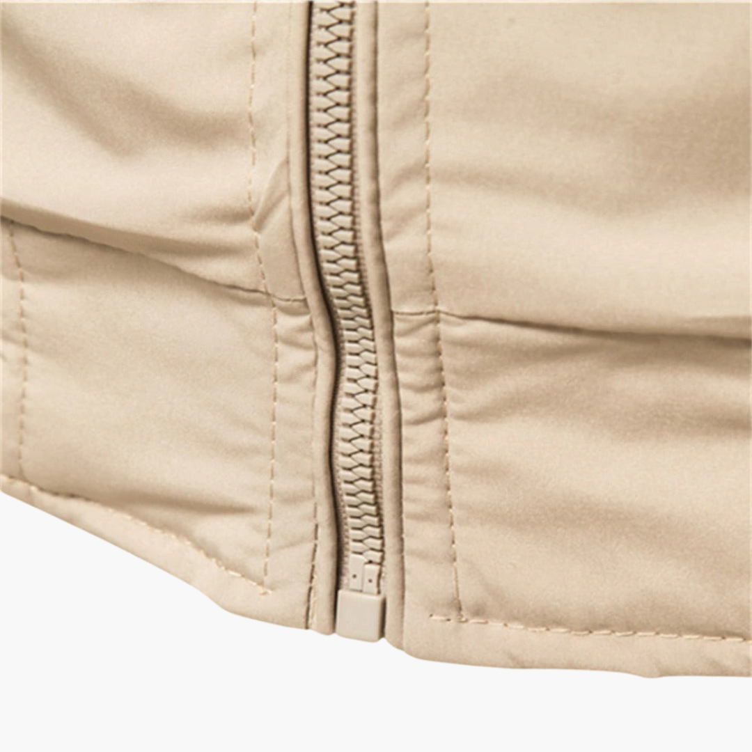 Chaqueta bomber de invierno para hombre | Con cremallera
