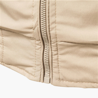 Chaqueta bomber de invierno para hombre | Con cremallera