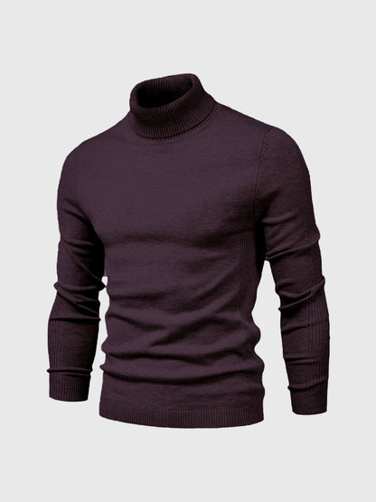 Homme Pull col roulé court | Lavable