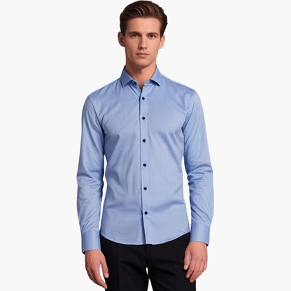 Camisa ajustada para hombre | Manga larga