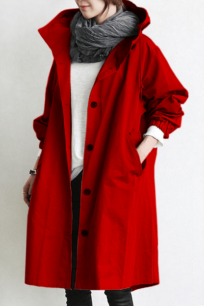 Veste d'hiver longue imperméable pour femme | Légère