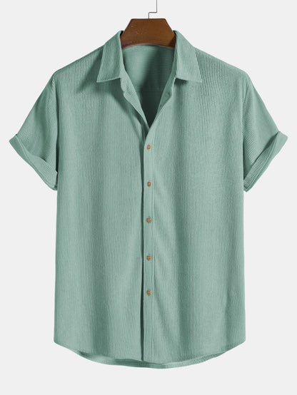 Completo estivo da uomo camicia e pantaloncini | Set in due pezzi