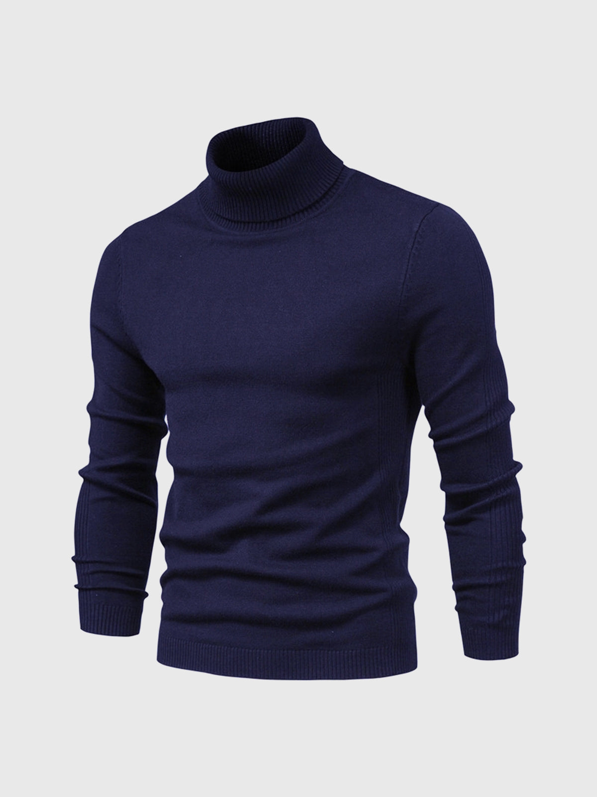 Homme Pull col roulé court | Lavable