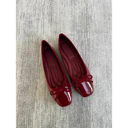 Ballerine in pelle verniciata da donna - Eva